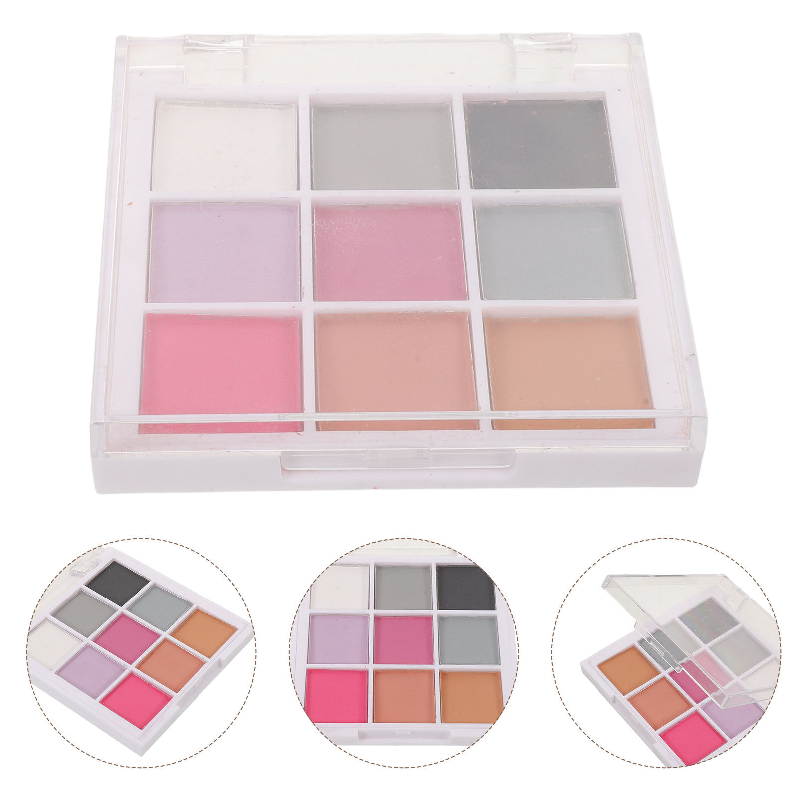 Nail Art Ombre - Paleta pigmentów w proszku do tworzenia