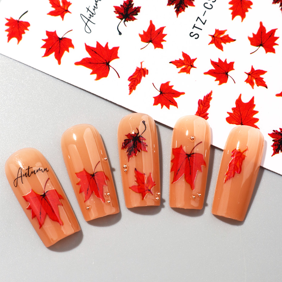 2 szt. Naklejki na paznokcie z – Nail Art Orange recenzja i cena