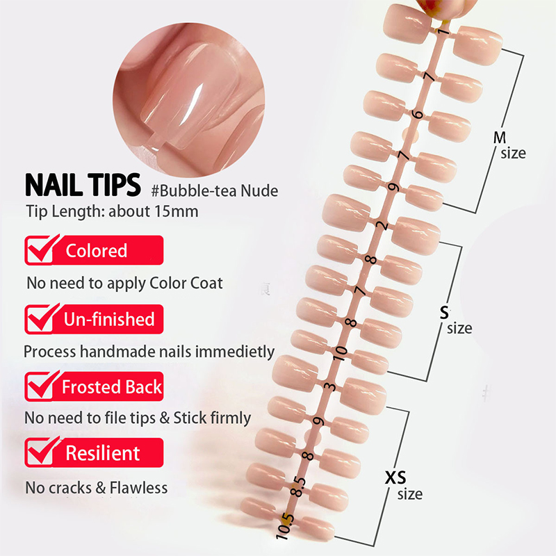 30szt Gradient Fake Nails Fren – Nail Art Pink recenzja i cena