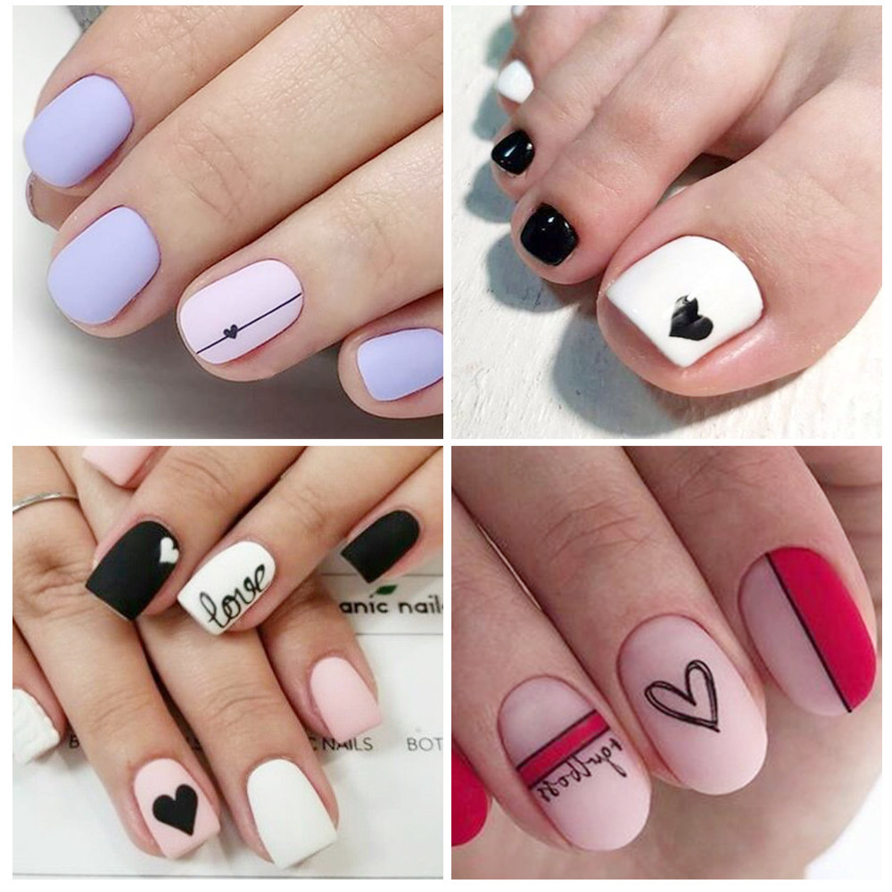 Naklejki do paznokci Miłość Se – Nail Art Valentines Day recenzja i cena