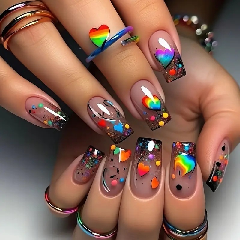 24 szt. Sztuczne paznokcie w k – Nail Art Press On recenzja i cena