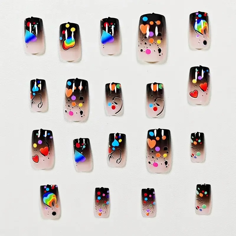 24 szt. Sztuczne paznokcie w k – Nail Art Press On recenzja i cena