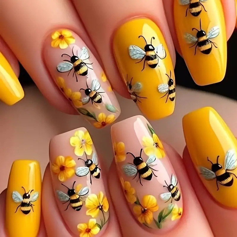 24 szt. Sztuczne paznokcie w k – Nail Art Press On recenzja i cena