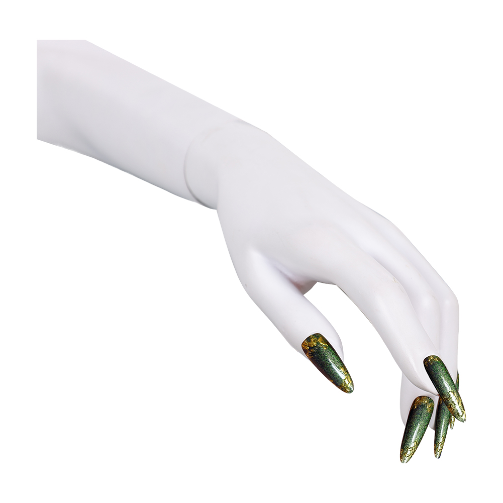 Zielone sztuczne paznokcie z b – Nail Art Press On recenzja i cena