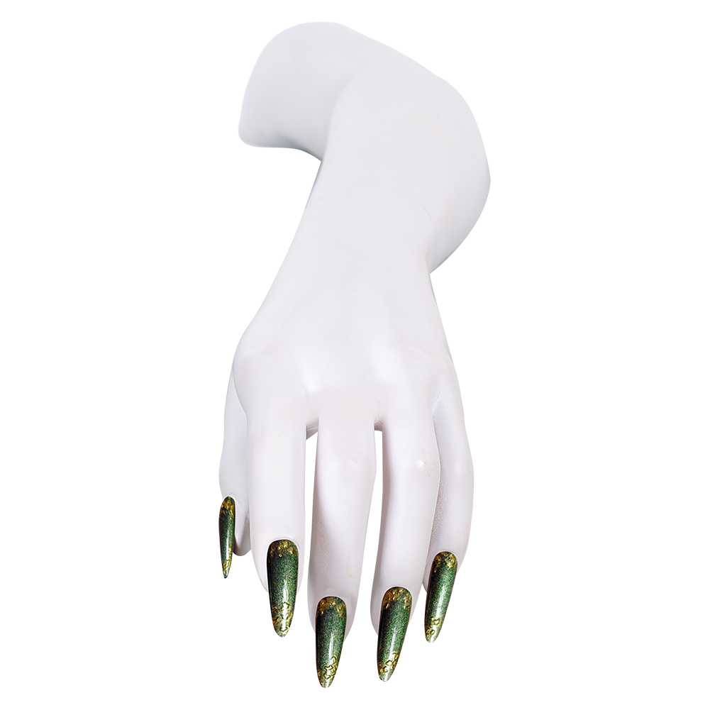 Zielone sztuczne paznokcie z b – Nail Art Press On recenzja i cena