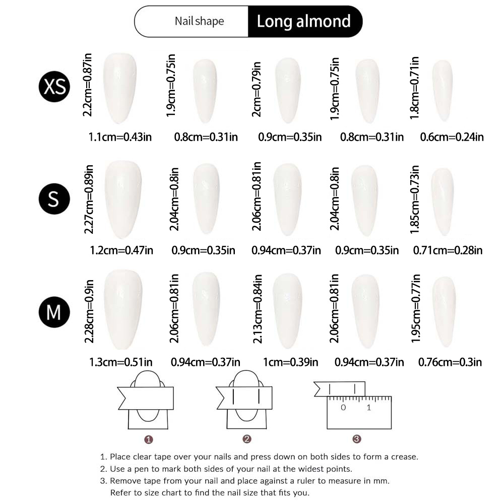 10 sztuk oryginalnych, ręcznie – Nail Art Press On recenzja i cena