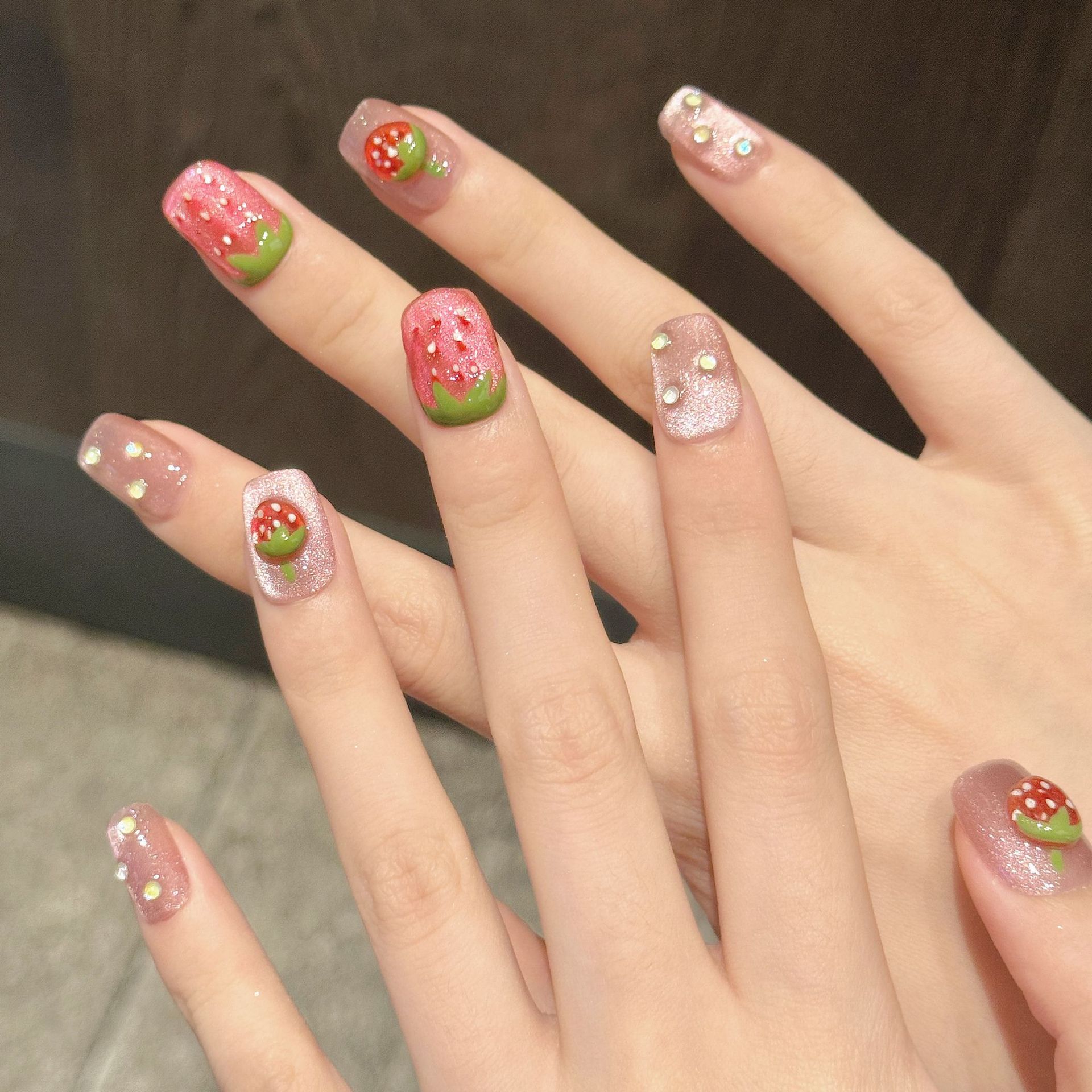 10 szt. Ręcznie Robione Paznok – Nail Art Press On recenzja i cena