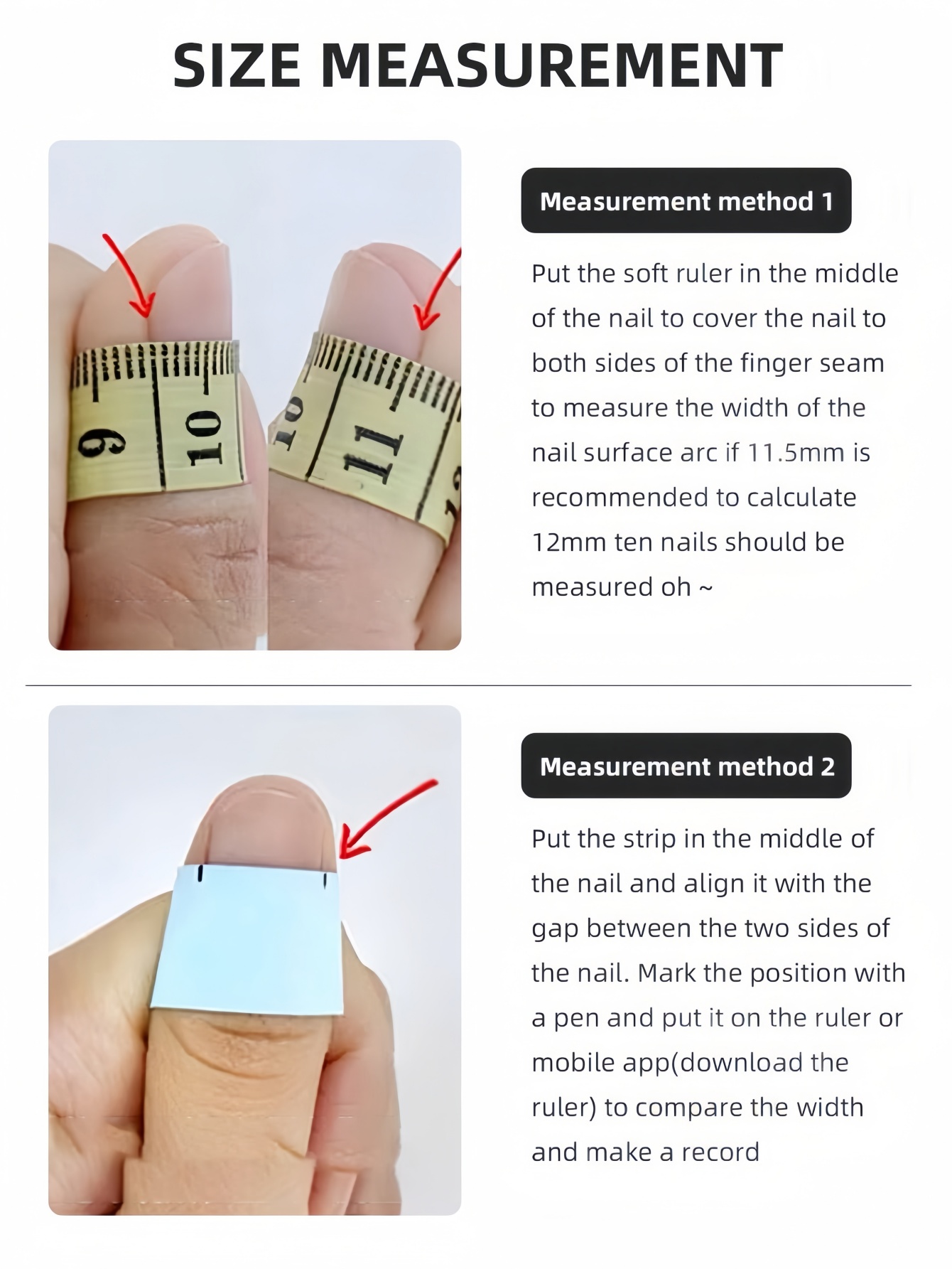10 długich trapezoidalnych paz – Nail Art Pink recenzja i cena