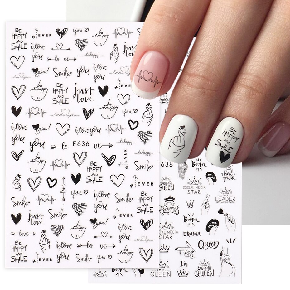 2 szt. Serce miłość projekt 3D – Nail Art Valentines Day recenzja i cena