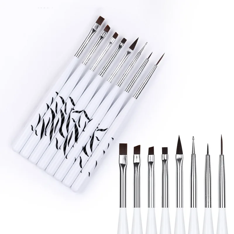 Zestaw pędzli do zdobienia paz – Nail Art Ombre recenzja i cena