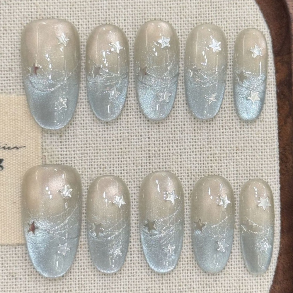 10 szt. Ręcznie Robione Sztucz – Nail Art Pink recenzja i cena
