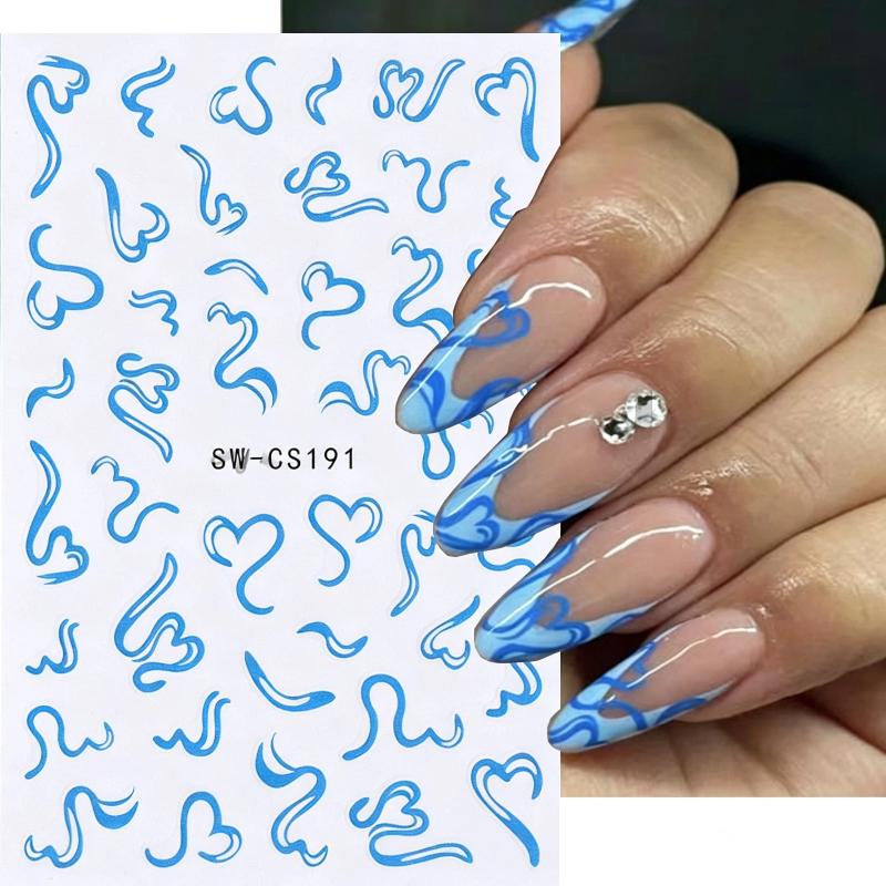 2 arkusze słodkich naklejek na – Nail Art Valentines Day recenzja i cena