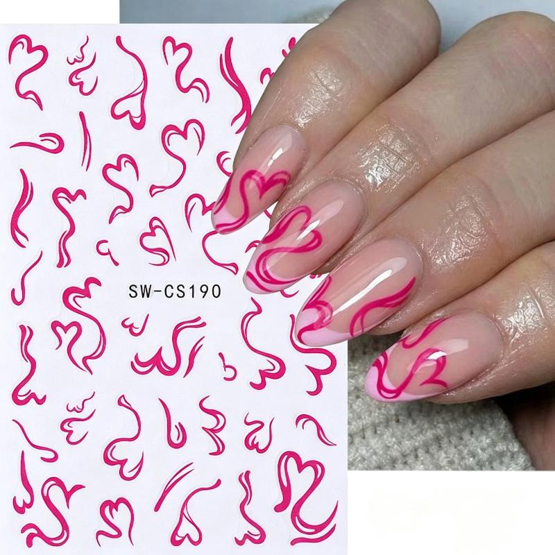 2 arkusze słodkich naklejek na – Nail Art Valentines Day recenzja i cena