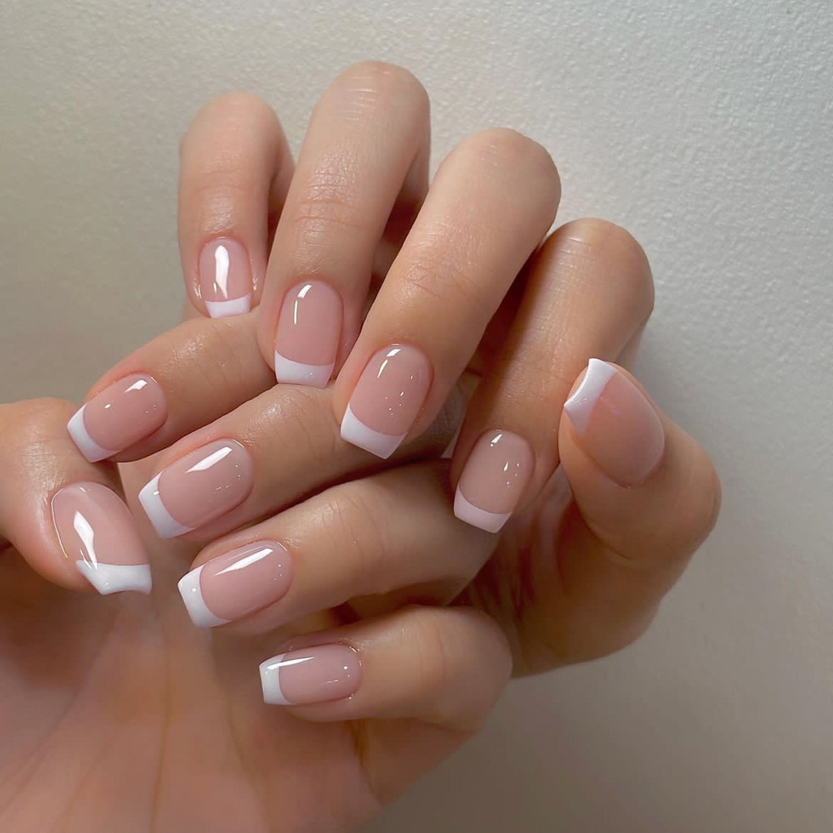 24 szt./zestaw Krótkie Sztuczn – Nail Art Press On recenzja i cena