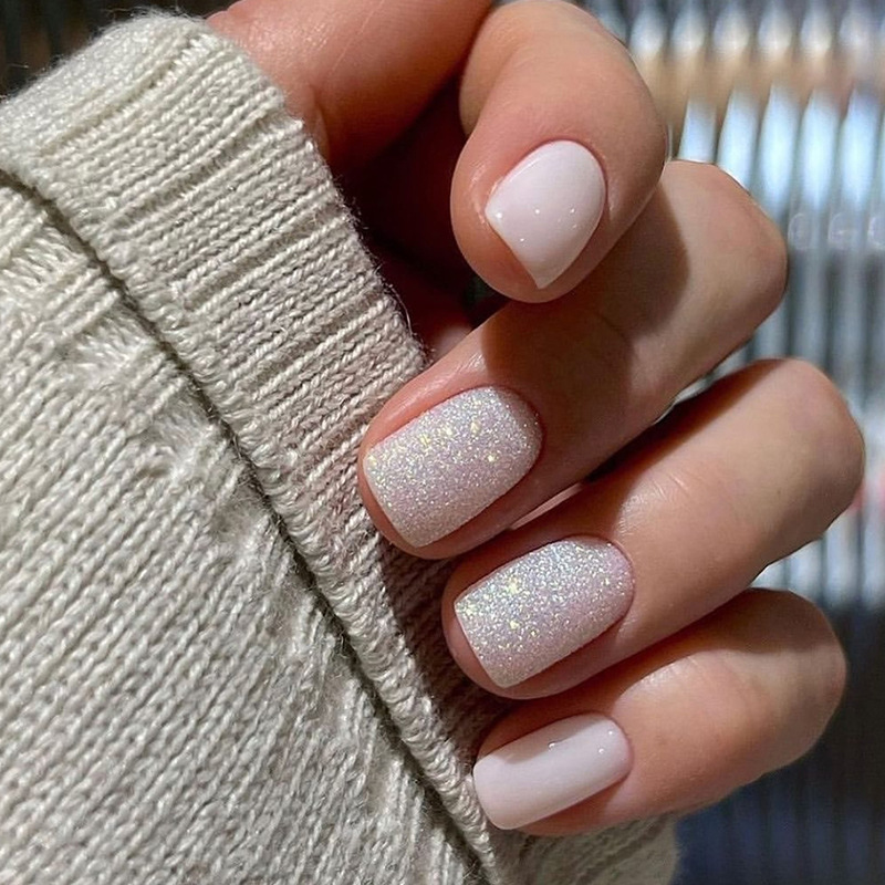 24 szt./zestaw Krótkie Sztuczn – Nail Art Press On recenzja i cena