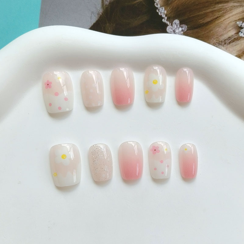 10 szt. tęczowych sztucznych p – Nail Art Ombre recenzja i cena